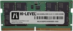 HI-LEVEL HLV-SOPC44800D5-16G 16GB DDR5 5600MHz Notebook Bellek