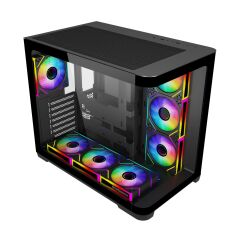 POWER BOOST JBST-GBG2852B-850W 850W 80+ Bronze Siyah (Curved) Mid Tower ATX Kasa