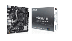 ASUS PRIME A520M-K ARGB A520 DDR4 (Vga Yok) GLan mATX HDMI DP USB3 AURA AM4 AMD Anakart