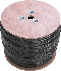 S-LINK SL-CAT609 CAT6 UTP 305 Metre 23 AWG 0.56 mm Network Kablosu Outdoor Double Jack GRİ+Siyah