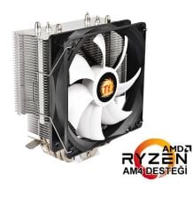 THERMALTAKE CL-P039-AL12BL-A AM2-AM3-AM4-FM1-FM2-LGA 1151 12cm Contac Silent Cpu Soğutucusu