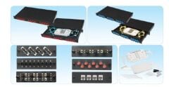 HCS PFO-11222-1U 12 Port Duplex SC Patch Fiber Panel Modülü Boş