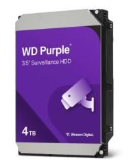 WESTERN DIGITAL WD43PURZ PURPLE 3.5'' 4TB 5400rpm 256mb SATA 7/24 Harddisk