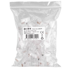 S-LINK SL-COB20P CAT6 UTP Yeni Nesil RJ45 Konnektör (100 Adet)
