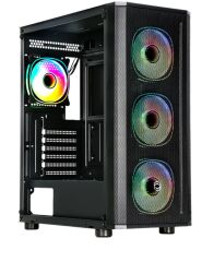 FRISBY CM-105 650W 80+ Siyah ARGB Fan Mid Tower ATX Kasa