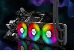 INCA ISS-03XN LGA1700/AM4/AM5 360 mm ARGB Siyah Sıvı Soğutma