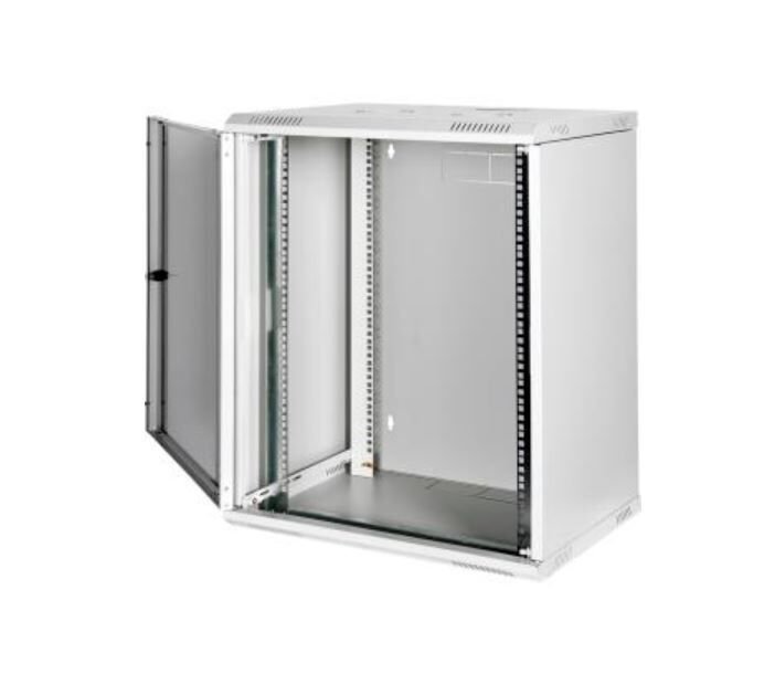 LANDE LN-WB-06U6060-LG-F 6U 60x60 Duvar Tip Boş Demonte Kabinet