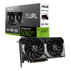 ASUS DUAL-RTX5060TI-O8G 8GB Nvidia RTX5060Ti GDDR7 128bit HDMI 3xDP 16x Ekran Kartı