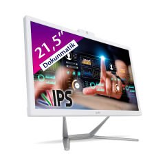 QUADRO STARK TOUCH H8122 T45825 i5-4590S 8GB 256GB SSD Dokunmatik 21.5'' DOS All in One PC