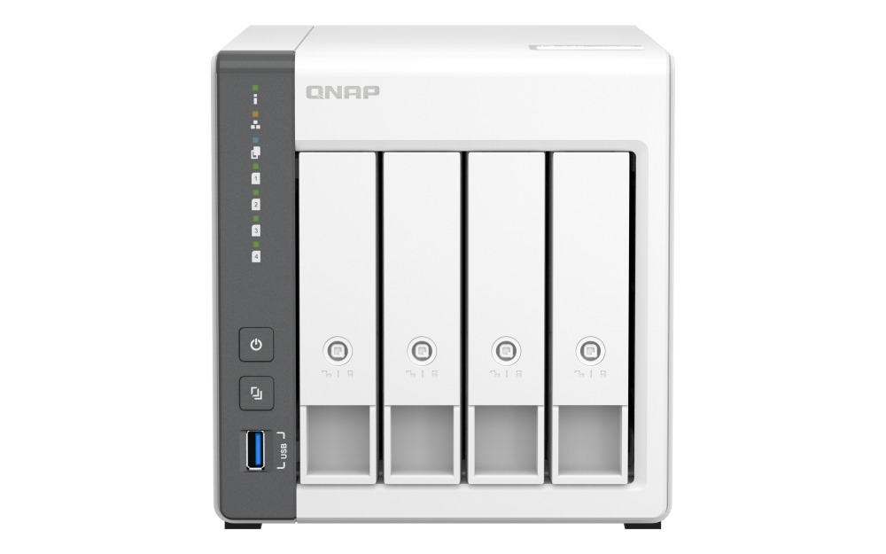 QNAP TS-433 4GB 4x3.5'' Disk Yuvalı NAS Server