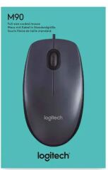 LOGITECH M90 USB Kablolu 1000dpi siyah Mouse
