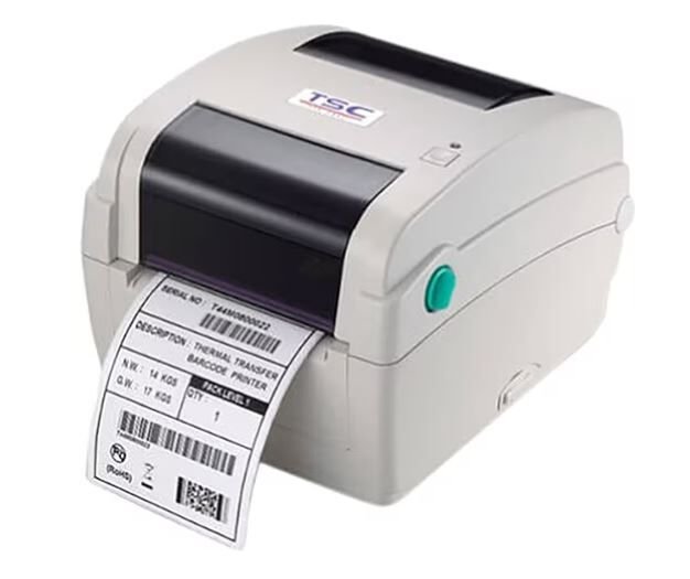 TSC TTP 244CE Thermal + Thermal Transfer Seri + Usb + Ethernet 102 mm/sn 203 dpi Barkod Yazıcı