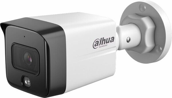 DAHUA HFW1431TC1-SA-0360B-S6 1/27'' CMOS 4MP 3.6 mm POE Sesli Bullet Starlight IP Güvenlik Kamera