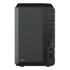 SYNOLOGY DS223 2 X 3,5 SATA Destegi RAID(1-0-5-6-10) NAS Server