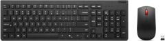 LENOVO 4X31N50744 Q Türkçe Kablosuz Siyah Essential Klavye + Mouse Seti