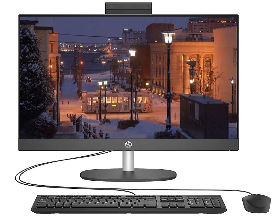 HP ProOne 240 G10 8T2W7ES i7-1355U 16GB 512GB SSD O/B Iris Xe 23.8'' Siyah DOS All in One PC