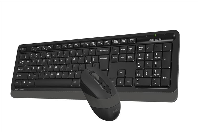 A4 TECH FG1010 Q Türkçe Kablosuz Gri 2000dpi Klavye+ Mouse