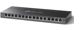 TP-LINK TL-SG116P 16 Port Gbit 16 Port PoE+ 120W Desktop Yönetilemez Çelik Kasa Switch