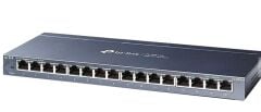 TP-LINK TL-SG116 16 Port Gbit Desktop Yönetilemez Çelik Kasa Switch