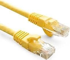 ODS 02R45R45C6UJ1Y0.5A CAT6 UTP LSZH BAKIR 0.5 Metre Sarı Patch Cord