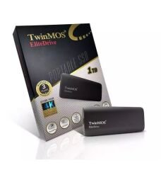TWINMOS PSSDGGBMED32 EliteDrive Mini 1TB USB 3.2 Gen 2 Type-C Led Işıklı Koyu Gri Taşınabilir SSD Harddisk
