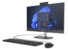 HP ProOne 240 G10 D21FRET Ultra 7-155U 8GB 512GB SSD O/B Iris Xe 23.8'' Siyah DOS All in One PC