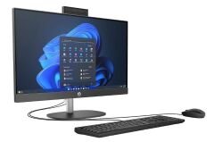 HP ProOne 240 G10 D21FRET Ultra 7-155U 8GB 512GB SSD O/B Iris Xe 23.8'' Siyah DOS All in One PC