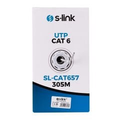 S-LINK SL-CAT657 CAT6 UTP 305 Metre 23awg Network Kablosu