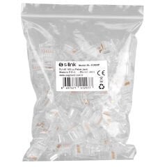 S-LINK SL-COB8P CAT5 UTP Plastik Konnektör 100 lü paket