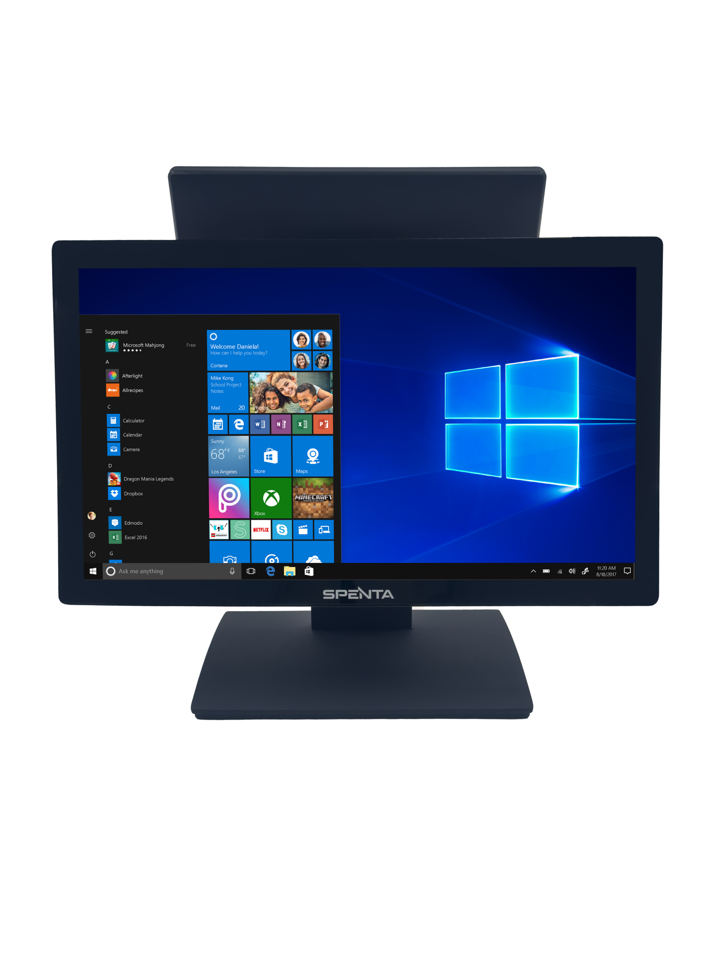 SPENTA SP-185I İ5 5.NESİL 8GB 128GB SSD 18,5'' Multi Dokunmatik +11,6'' Müşteri Gör Ekranı Wifi/Speaker Pos PC