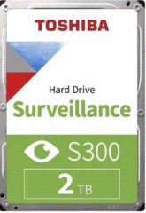 TOSHIBA HDWT720UZSVA S300 3.5'' 2TB 5400rpm 128mb SATA 7/24 Harddisk