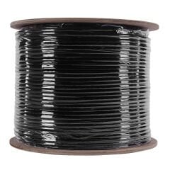 S-LINK SL-CAT609 CAT6 UTP 305 Metre 23 AWG 0.56 mm Network Kablosu Outdoor Double Jack GRİ+Siyah