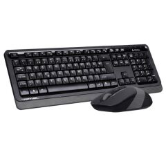 A4 TECH FG1010 F Türkçe Kablosuz (F KLAVYE) Gri 2000dpi Klavye+ Mouse