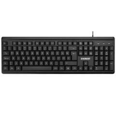 EVEREST KB-741F F Türkçe USB Standart Siyah Klavye