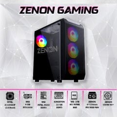 ZENON Gaming ZG-159 i5-14400F 16GB 1TB SSD 8gb RTX3050 DOS Masaüstü Oyun Bilgisayarı (3 Yıl Garanti)