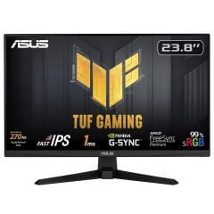 ASUS VG249QM1A TUF GAMING 23.8'' LED IPS 1ms 270Hz 1920x1080 FullHD 2xHDMI DP Multimedya (Vesa) AMD Free. Pre. G-SYNC Siy
