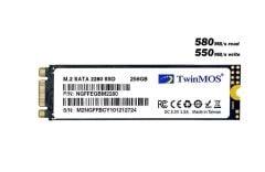 TWINMOS NGFFEGBM2280 M.2 256GB (580/550MB/s) PCIe SATA (3D NAND) SSD Disk (22x80MM)