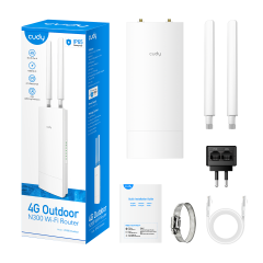 CUDY LT400 Outdoor_EU 1 Port 10/100Mbps 300mbps 4 Anten Outdoor