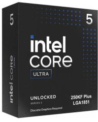 INTEL (15.Nesil) Arrow Lake Ultra 5 250K PLUS 3.3GHz ~ 5.3GHz 30MB 1851p İşlemci Tray (Fansız)