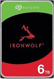 SEAGATE ST6000VN006 IRONWOLF 3.5'' 6TB 256mb SATA (TR Seagate Garantili) 7/24 NAS Harddisk