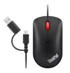 LENOVO 4Y51D20850 USB-C Kablolu 1600-2400dpi siyah ThinkPad Compact Mouse