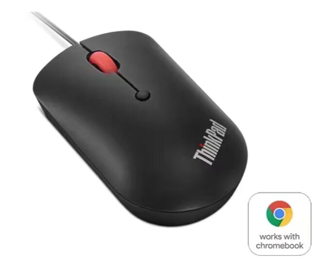 LENOVO 4Y51D20850 USB-C Kablolu 1600-2400dpi siyah ThinkPad Compact Mouse