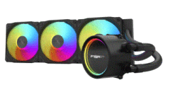 FSP AE36-B 1851 1700 1200 AM4 AM5 360 MM ARGB Siyah Sıvı Soğutma Kiti (TDP 300W)