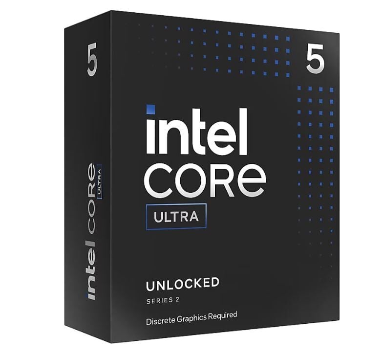 INTEL (15.Nesil) Arrow Lake Ultra 5 245KF 3.6GHz ~ 5.2GHz 26MB 1851p İşlemci Box (Fansız)