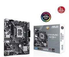 ASUS PRIME H610M-E-CSM H610 DDR5 Vga GLan mATX HD DP M2 RGB US3.2 1700p Anakart
