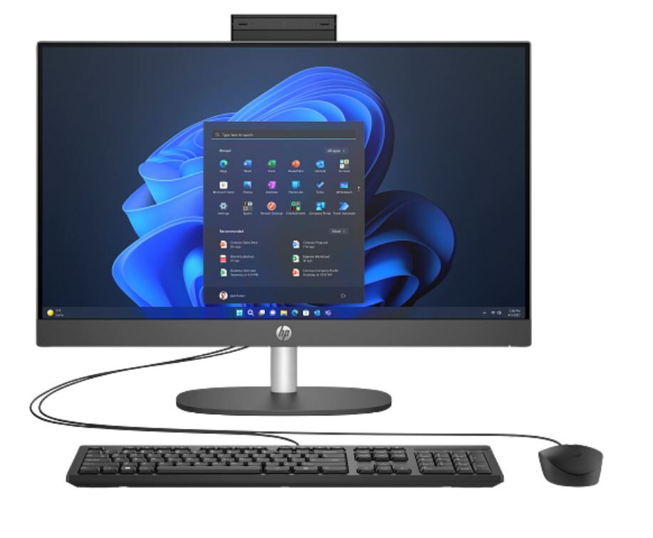 HP ProOne 240 G10 D1GD0ET Ultra 5 125U 16GB 512GB SSD O/B Intel UHD 23.8'' Siyah DOS All in One PC