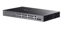 TP-LINK OMADA ES228GMP 28 Port Gbit 28 Port PoE 384W 2xSFP Rack mount Yönetilebilir Switch