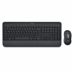 LOGITECH MK650 Q Türkçe Bluetooth + 2.4GHZ Standart Siyah Kurumsal Klavye+ Mouse