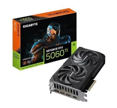 GIGABYTE RTX5060 GV-N5060WF2OC-8GD 8GB Nvidia RTX5060 GDDR7 128bit HDMI 3xDP 16x Ekran Kartı
