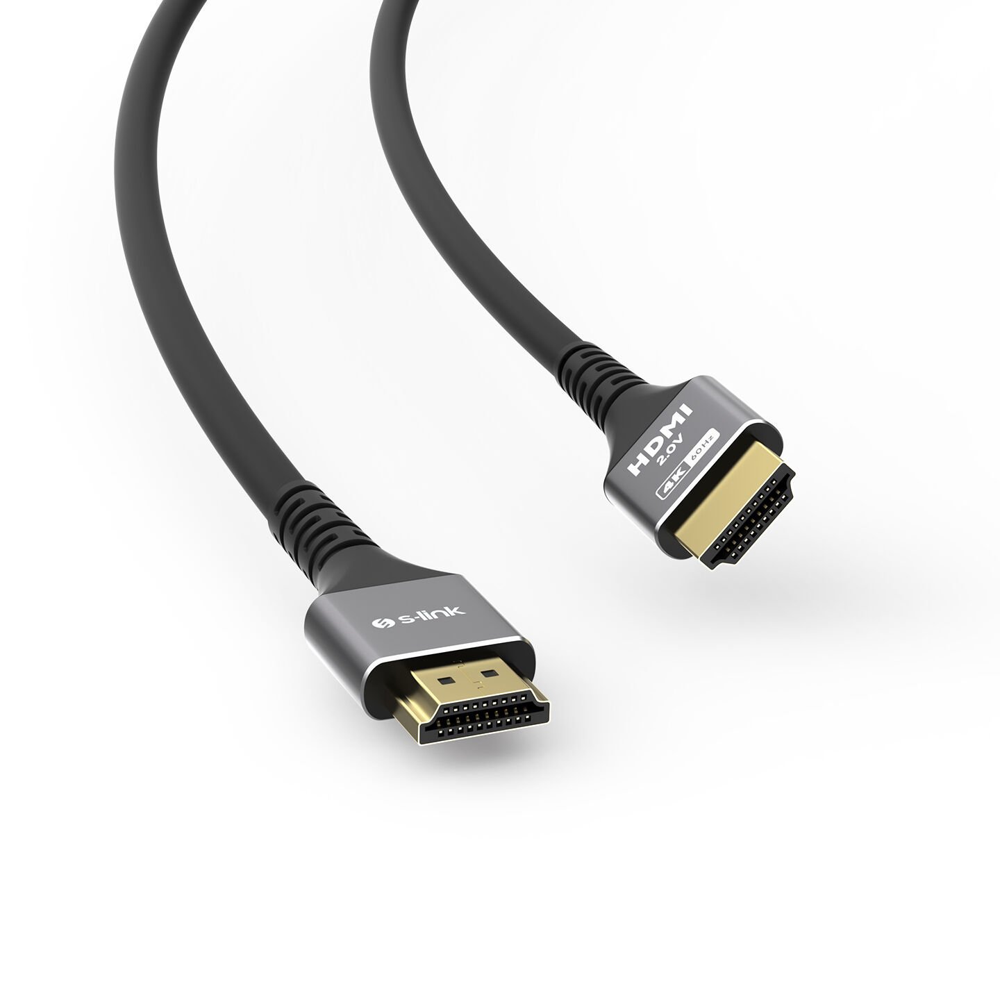 S-LINK SLX-HD4K05 5 Mt Metal v2.0 4K (4096*2160) 60Hz HDMI Kablo